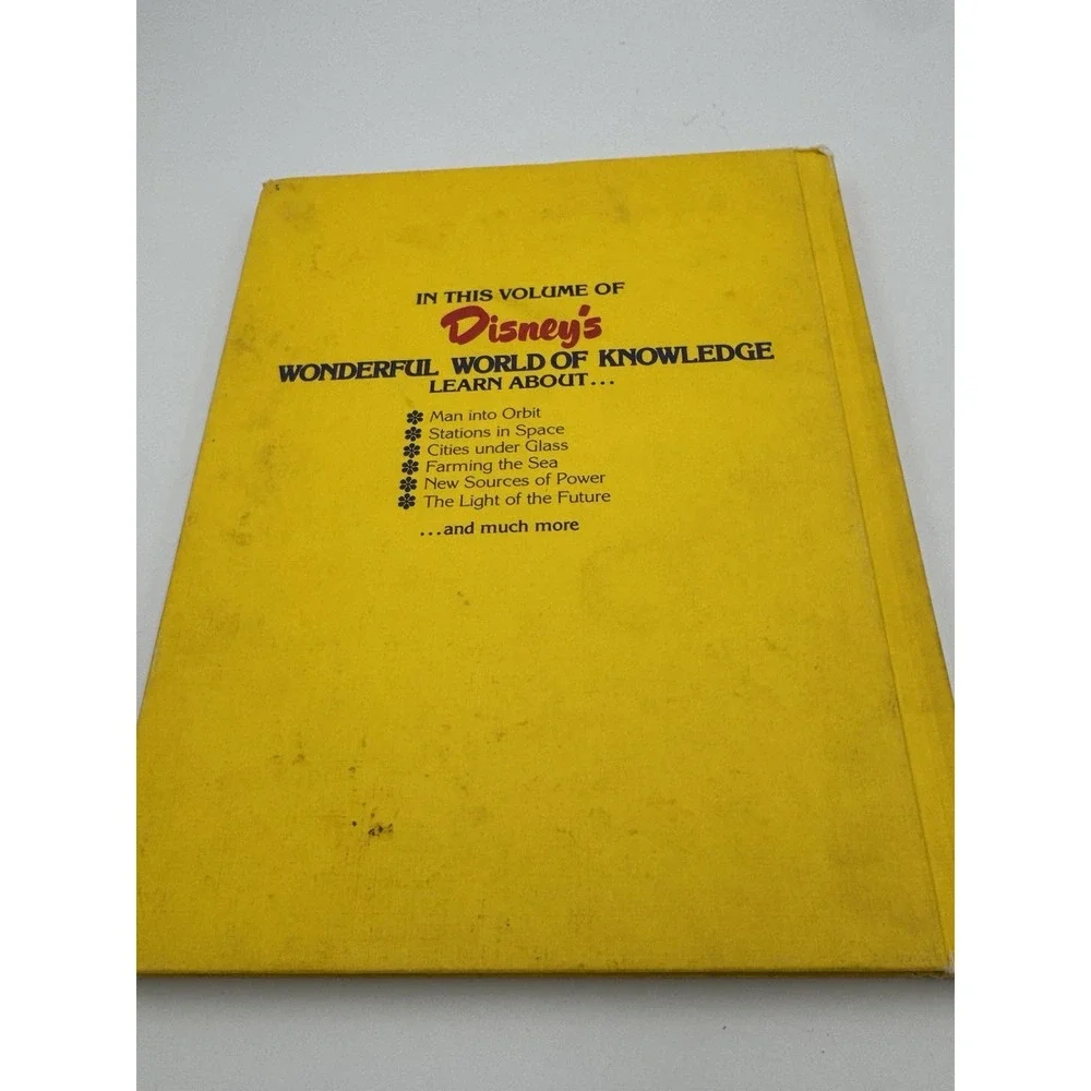 Disney Wonderful World of Knowledge Vol 9 Science & Technology Scrooge McDuck